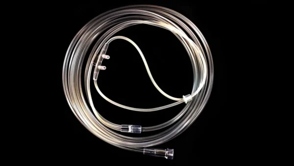MTR Adult Nasal Cannula – Curved Tip with 7 ft Tubing (Bulk)